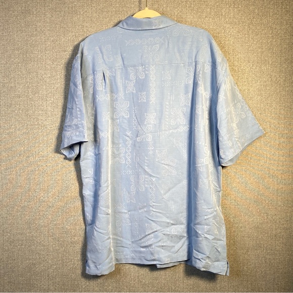 NEW Quicksilver Waterman XL Comfort Fit Men’s Short Sleeve Hawaiian Style Shirt - Picture 6 of 7